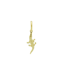 Load image into Gallery viewer, 155 Golden Crocodile Earring