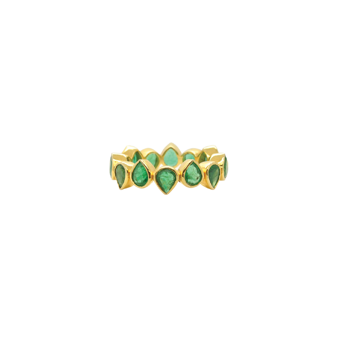 79 Drop Ring Emerald S