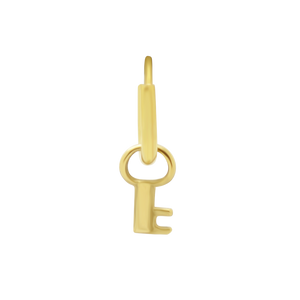 127 Golden Key Pendant