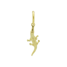 Load image into Gallery viewer, 155 Golden Crocodile Pendant