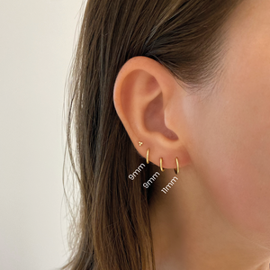 120 Golden Crystal Stone Earring