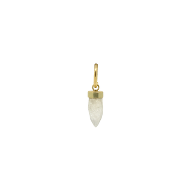#120 Golden Crystal Stone Earring