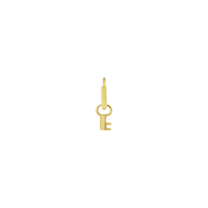 131 Golden Key Earring
