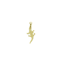 Load image into Gallery viewer, #155 Golden Crocodile Pendant