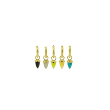 Load image into Gallery viewer, 163 Crystal Bullet Earring