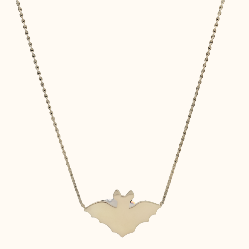Crystal Vampire Bat Necklace – Wyvern's Hoard