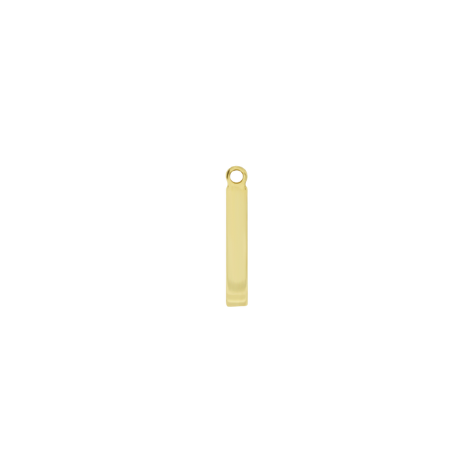 #64 Gold Bar Pendant