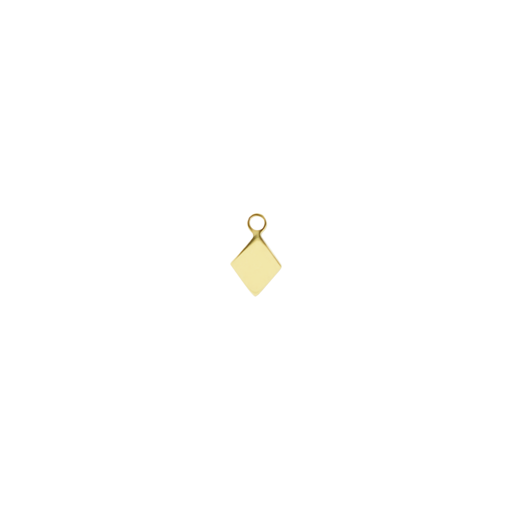 #65 Diamond Label Pendant