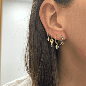 157 Little Key Earring