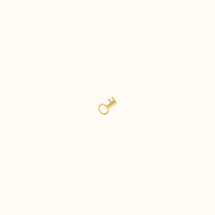 capi Golden Key Pendant